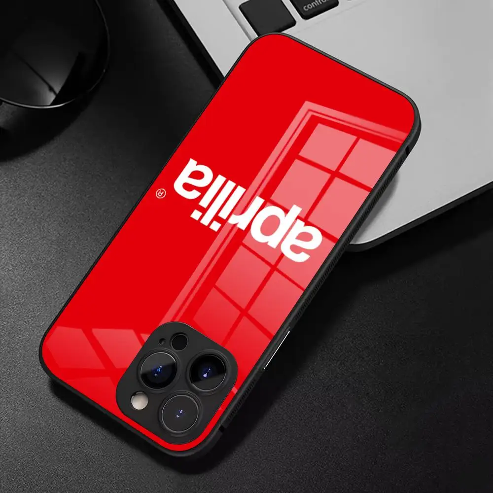 COOL Motor A-Apriliaes Handyhülle für iPhone 17 Air Pro Max 16 15 14 Pro Max 13 12 Plus Glasabdeckung