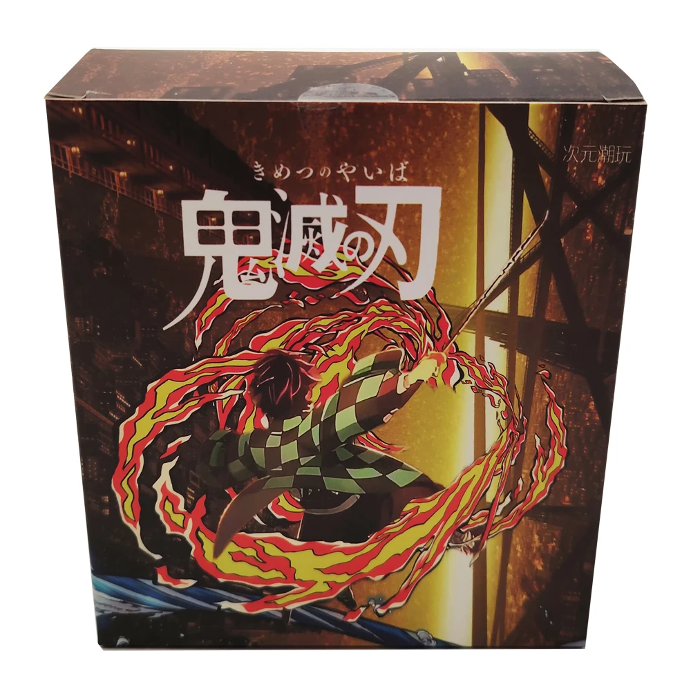 

Demon Slayer Collection Cards Anime Characters Casual Fashion Colorful Design Exquisite AR Square Cards Birthday Creative Gifts