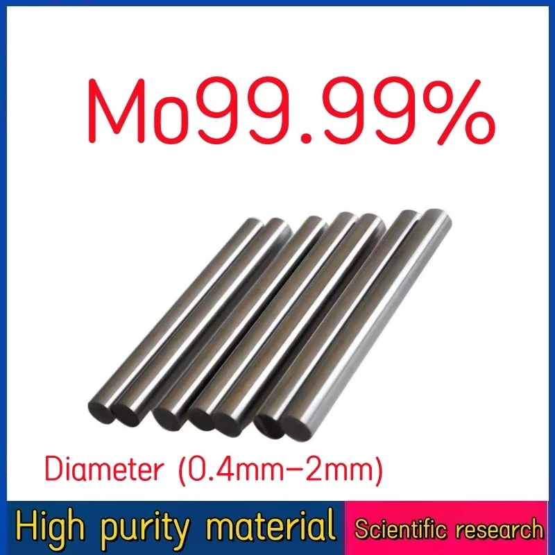 

High purity molybdenum rod molybdenum electrode Mo99.99% scientific research can be customized size