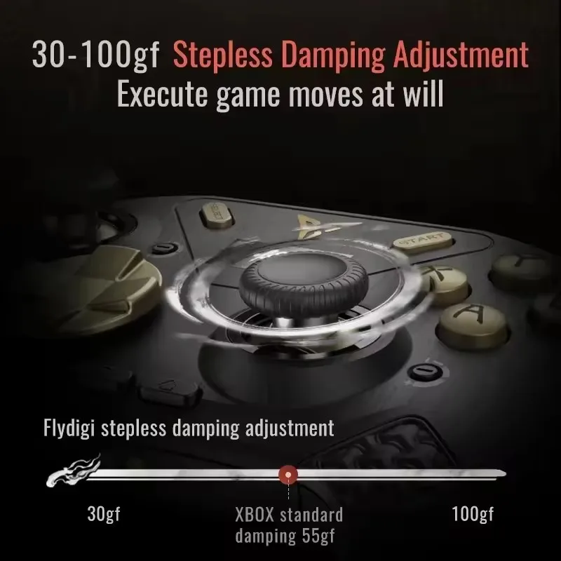 APEX 4 وحدة تحكم ألعاب بلوتوث أسود أسطورة WuKong مقبض قوة النخبة ردود الفعل الزناد لوحات ألعاب لاسلكية الكمبيوتر/التبديل/المتنقل/التلفزيون