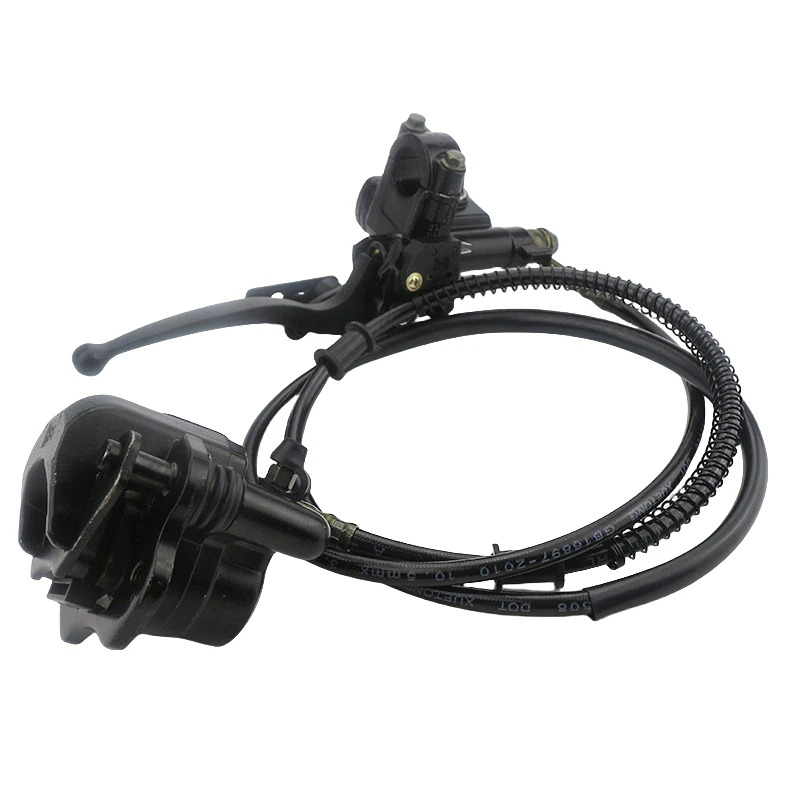 Rear Hand Hydraulic Disc Brake Master Cylinder Caliper Assembly For Chinese 50cc 70cc 90cc 110cc 125cc ATV Buggy Quad Bike Parts