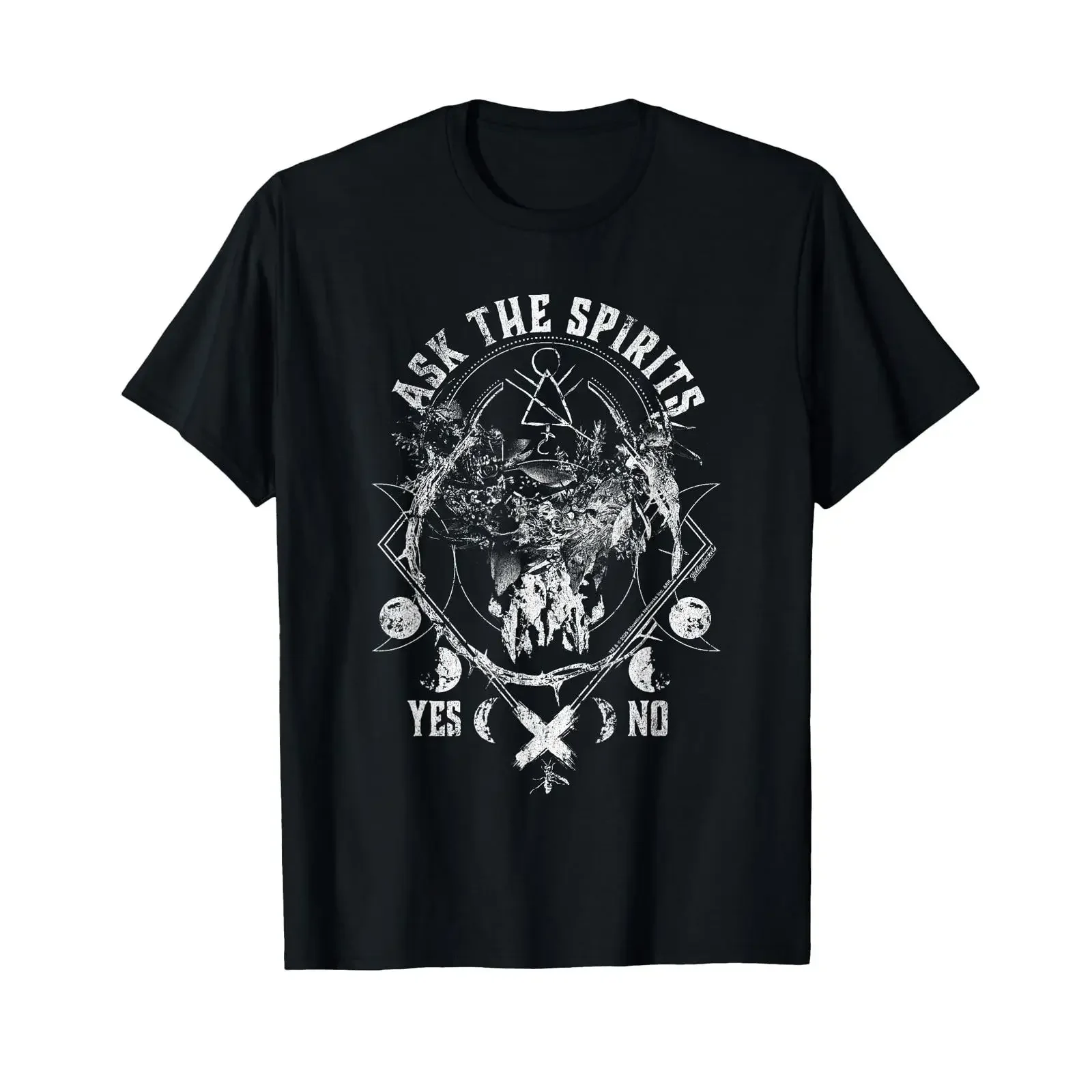 Yellowjackets Ask The Spirits Antler Queen T Shirt vintage Washed Versatile graphic streetwear Casual Slightly Unisex fashion