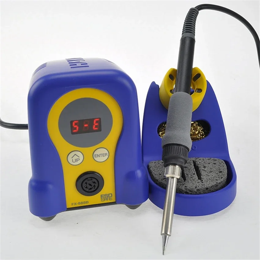 

FX-888D Digital Display Constant Temperature Adjustable Welding Station Electric Solder Iron Tips Welding Rework Station Tools