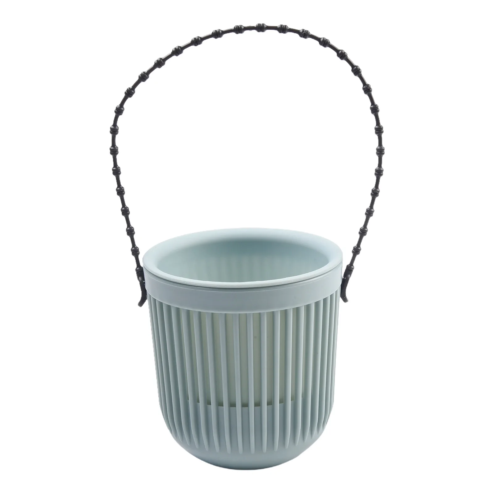 

Plant Basket White Green Black 9x9.5cm / 3.54*3.74 Inch For Deck Patio Front Porch Balcony Or Inside For Cafe Shop