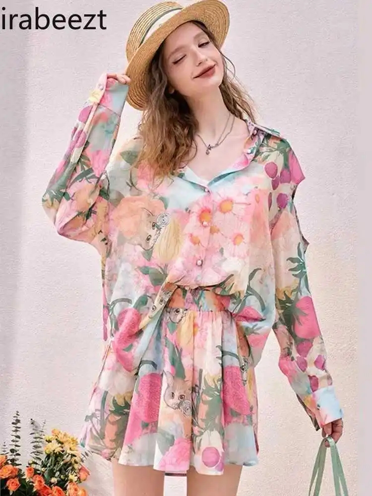 

Женский Повседневный костюм, новинка ленивые модные облегающие шорты, комплект из двух предметов, модная летняя одежда для женщин 2024, лето 2024