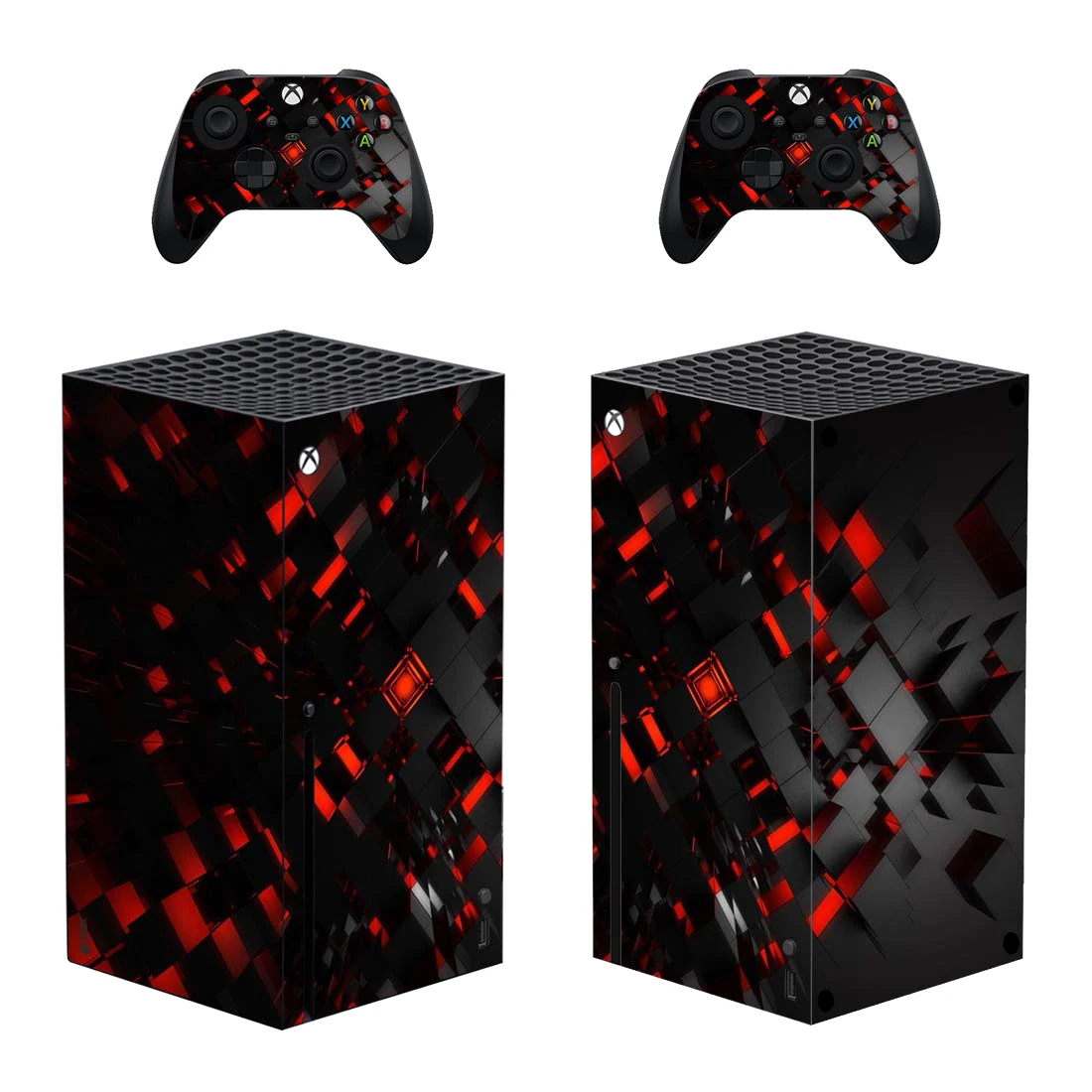 

Colorful Style Skin Sticker Decal Cover for Xbox Series X Console and 2 Controllers Xbox Series X Skin Sticker Viny