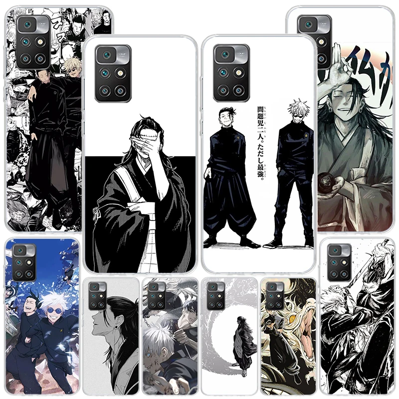 Jujusu Kaisen Geto Suguru Phone Case For Xiaomi Redmi 12 12C 10 10C 10A 9 9A 9C 9T 8 8A 7 7A 6 Pro 6A K70 K60 K40 K20 S2 Print C