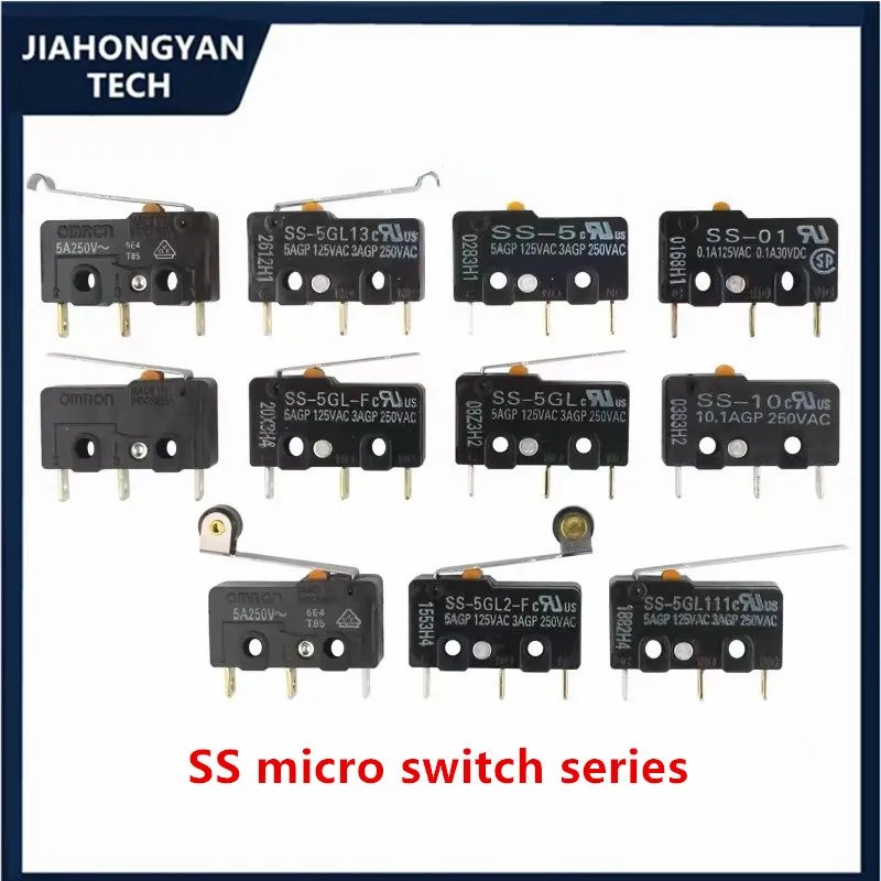 Original SS micro switch SS-5 5GL SS-5GL2 5GL13 5-F 5GL-F 5GL2-F 5GL111 SS-01 10 01GL 10GL 01GL2 10GL2 01GL13 SS-5D