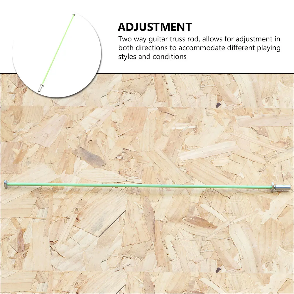 

Metal Two Way Adjustable Guitar Truss Rod Neck Support Stable Guitar Parts Replacement Metal Truss Rod Base Replacement Parts