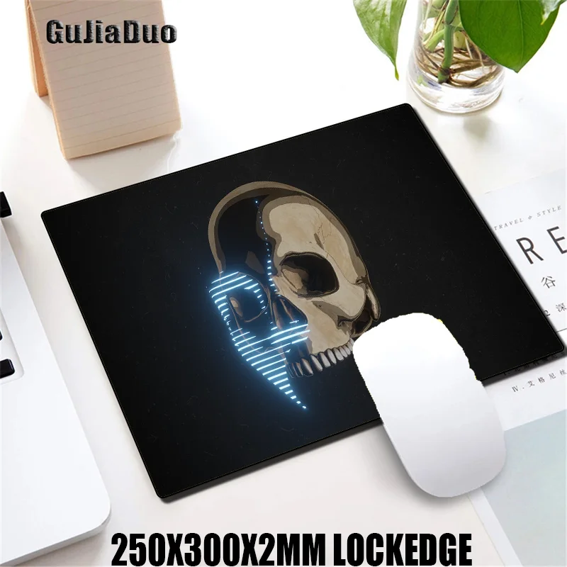 GuJiaDuo Skull Pattern Mouse Pad 800x300 Large Size XXL Latop Play Mat for Office Hoom Waterproof and Slip Art Mousepad Carpet