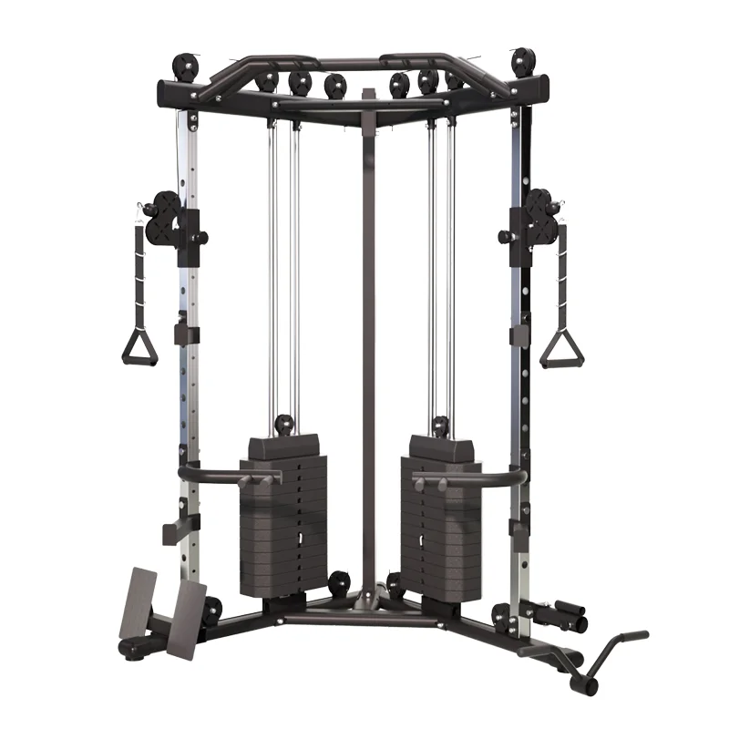 Smith Machine Gantry Frame Fitness Equipment Power Cage Bird Gantry Home Function Trainer