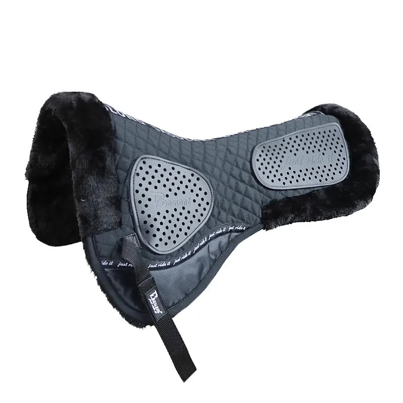 Equestrian Balance Sweat Absorbing Shock Absorbing Saddle Pad Anti-back Plaid Soft Obstacle Course Special Non-slip Pad