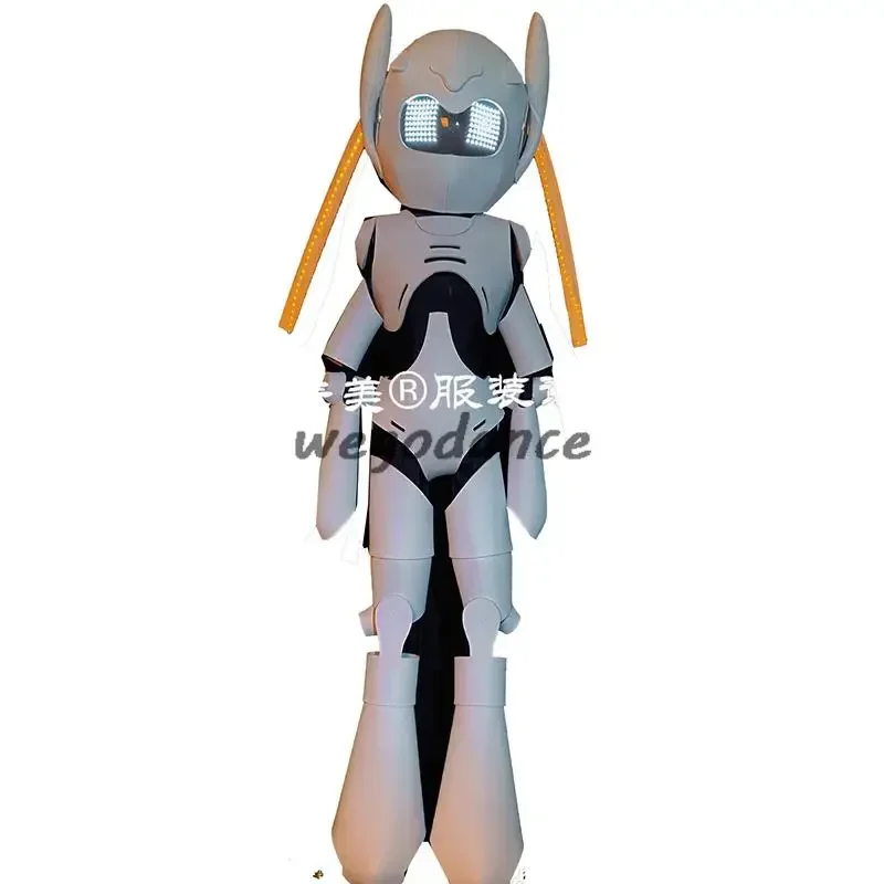 Tecnologia de boate LED personalizada Sense Future Robot Tour atmosfera interativa roupas de desempenho Gogo