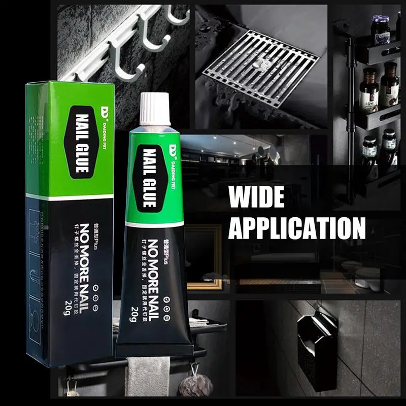 Colle Adhésive de Bain, Réparation Instantanée, Métal, Super Adhésif, Extra, Multi-usages