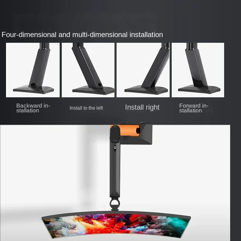 Soporte Ergonómico para Monitor Curvo de 38.5 Pulgadas para Deportes Electrónicos, Compatible con Philips AOC Titan Legion