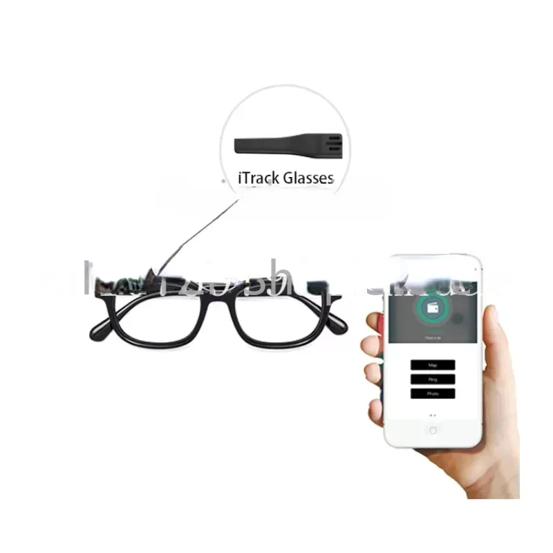 

Mini Smart Bluetooth Glasses Locator Key Finder Wireless Remote BLE 4.0/5.0 Glasses Tracker with App