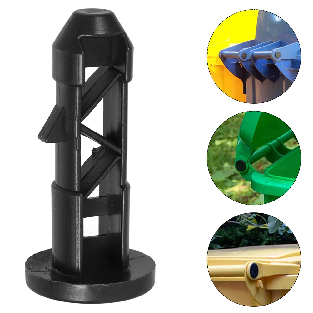 

6pcs Trash Can Lid Connector Plastic Hinges 240L Bin Cover Pins Dustbin Latch Shaft For Home Commercial Wheelie Bins
