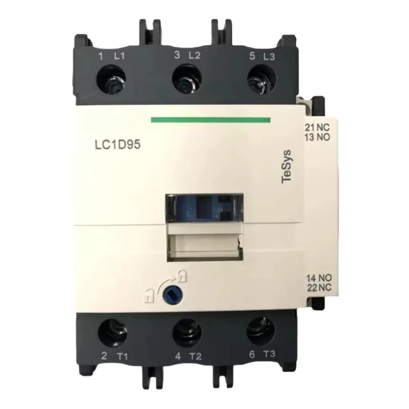 LC1D11500M7C 115A 220V AC 3P Contactor LC1D11500M7 55kW AC-3 Industrial Power Relay Motor Control Switch