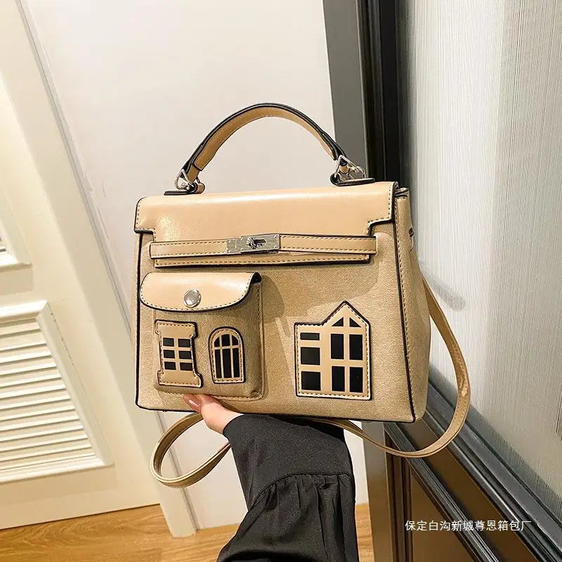 New Handheld Kylie Bag Female Texture Shoulder Small Square Bag Practical Versatile Slanting Crossbody Tide Bag