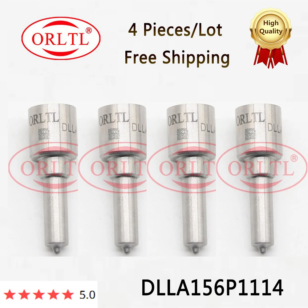 4 Pieces DLLA156P1114 Fuel Nozzle 0433171719 Auto Repair Kits For HUYNDAI 338004A000 0445110092 0445110091 0986435154