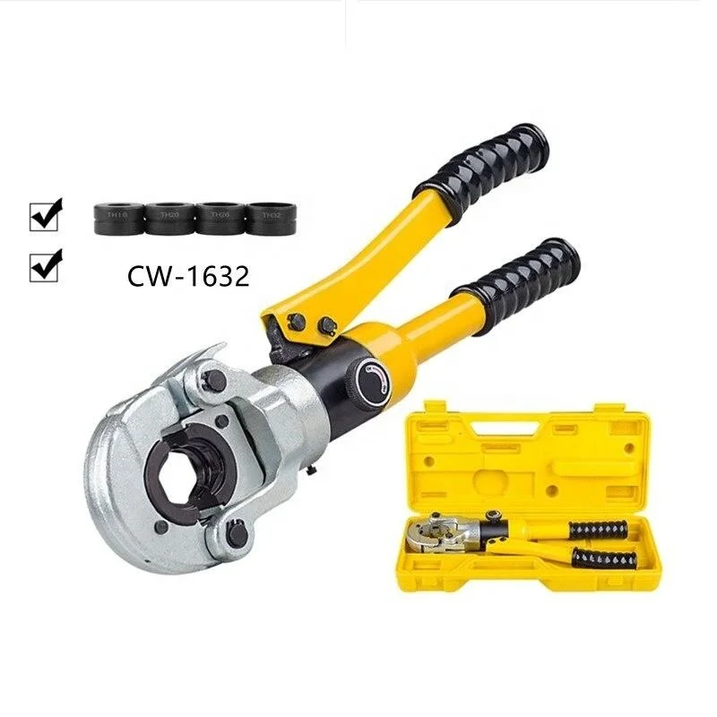 

Hydraulic Pipe Wrench CW-1632 Hydraulic Copper Plimber Stainless Steel Pressure Clamp Plimbing Pipe Ceimping Tool