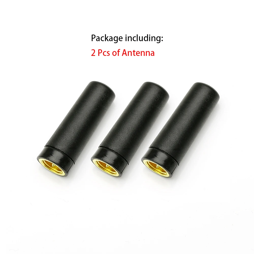 2Pcs 433 2.7CM External Router Wifi  Network Card Antenna With SMA Male Inner Needle Connector