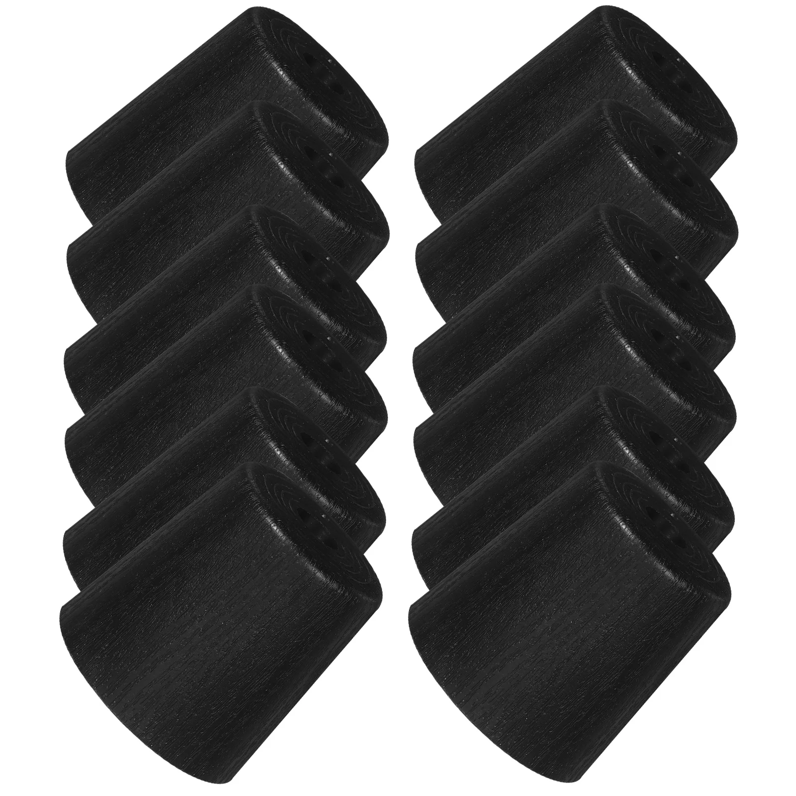 

12 Sets niture Support Legs Cabinet Feet Couch Replacement Kit Risers with Screws Bed Chair