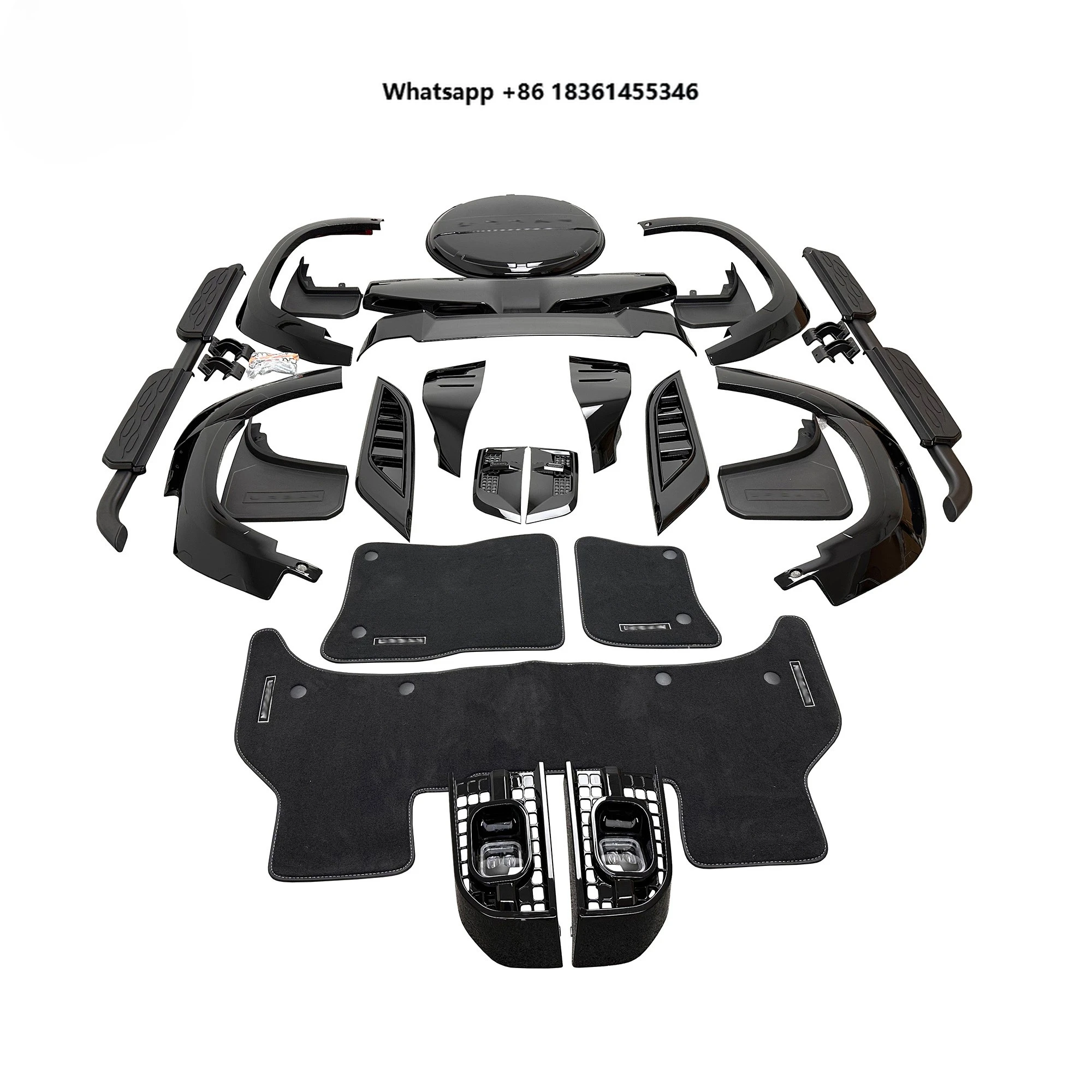 

Urban Style Dry Carbon Fiber Body Kits for 90 110 Defender 2020-2024 Fender Rear Tire Cover Side Skirt Spoiler