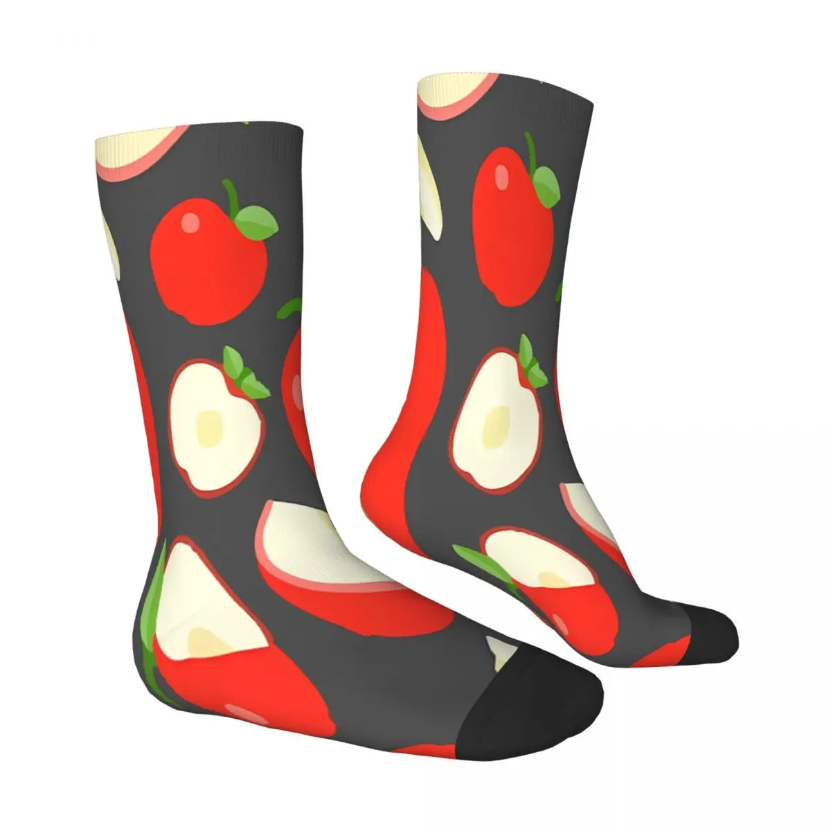 Apple Fruit Socks Male Mens Women Spring Stockings Harajuku