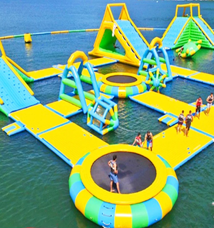 //Inflatable Floating Water Park Trampoline Inflatable Water Amusement Park Inflatable Aqua Park Obstacle Course Sport Parks