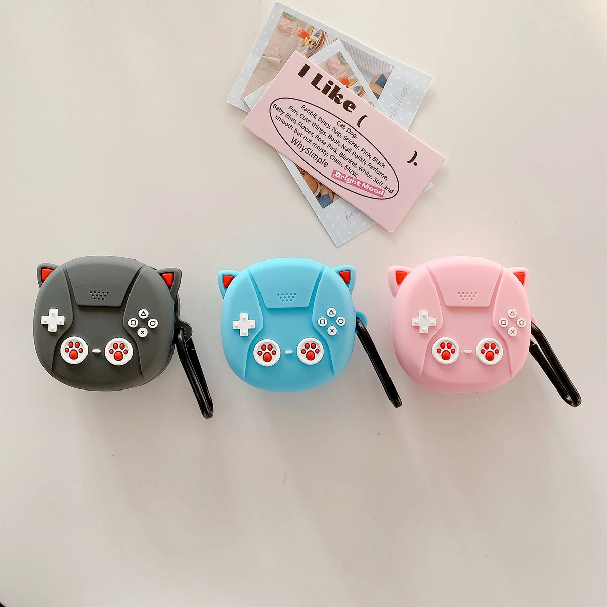 Kreative Cartoon Kopfhörer hülle für Samsung Galaxy Buds Live/Galaxy Buds Pro/Galaxy Buds 2/Galaxy
