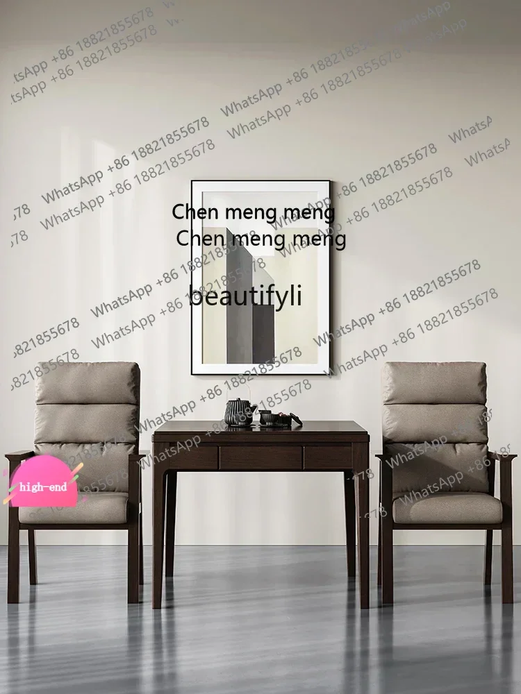Chinese Solid Wood utomatic Mahjong Machine Bass Dining Table Dual-Use Household Electric Mahjong Table  AB
