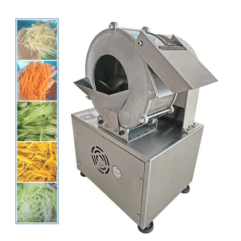 Multi-Function Automatic Cutting Machine Commercial Electric Potato Carrot Ginger Slicer Shred Cutter