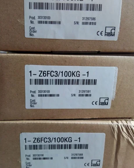 Capteurs de pesage à cellule de charge HBM Z6FC3 /100KG, nouveau et Original