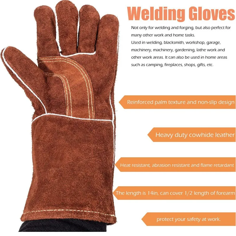 Welding Gloves + 24\