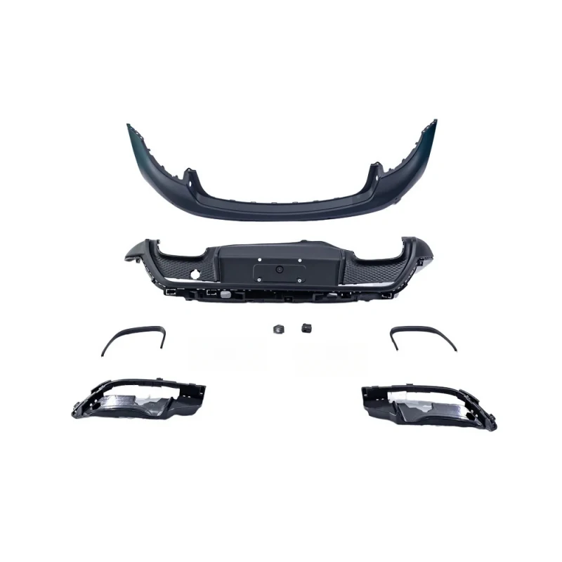 

Upgrade Body Kit Rear Bumper Kit Full Refit Set Car Body Kit Rear Bumper Set for 95B.1 an Upgrade to 95B.3