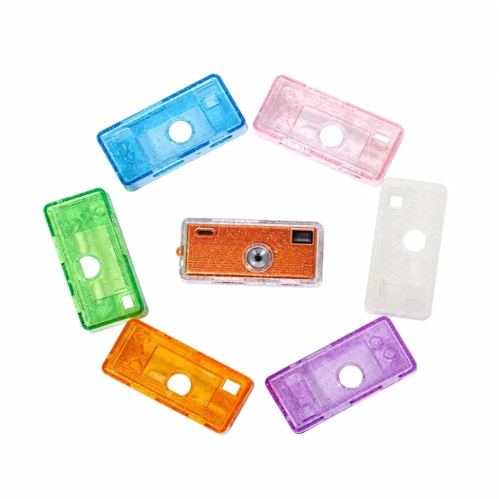 Glitter Finish Camera Case Transparent Precise Molding Protective Shell PC Lightweight for KODAK CHARMERA 1987