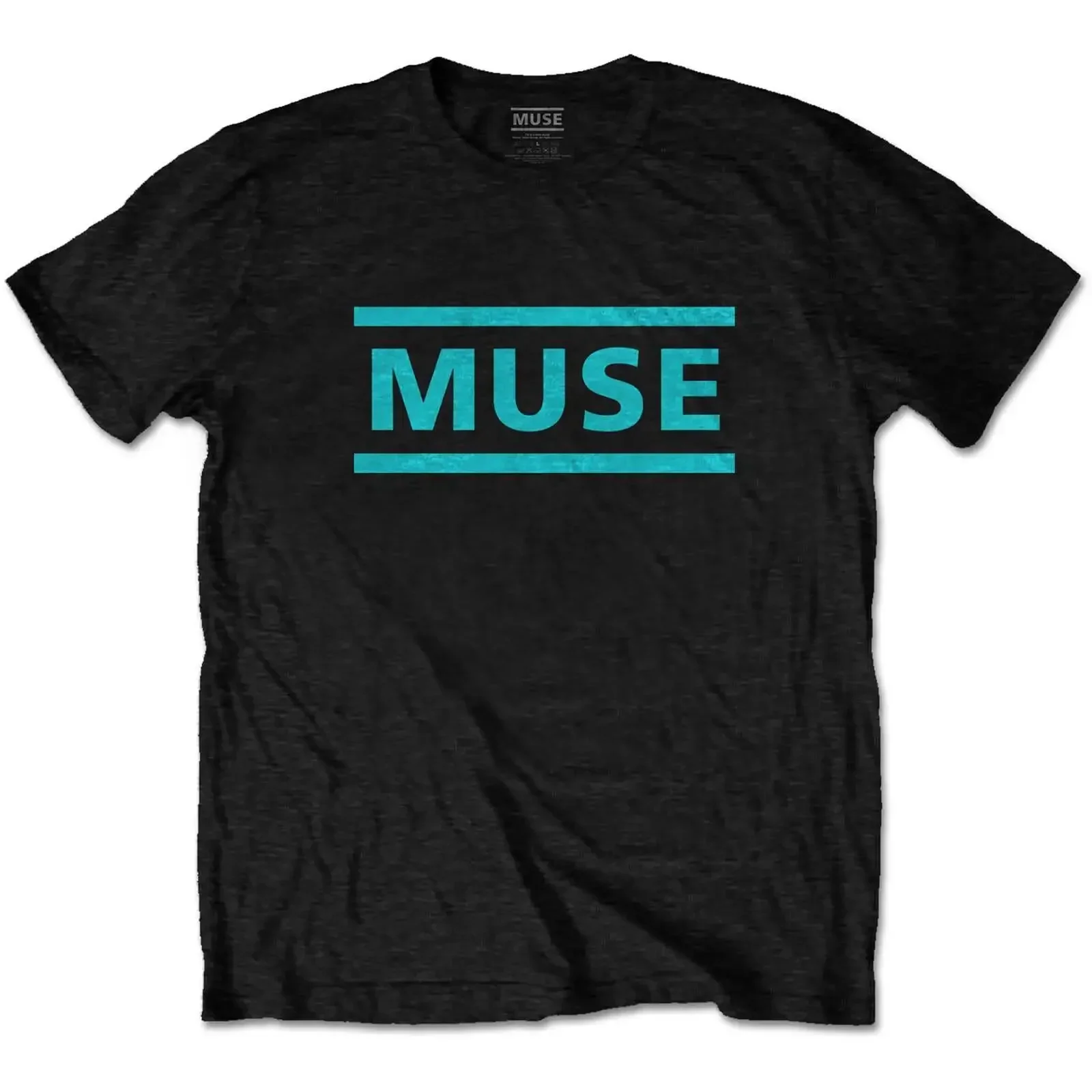 Muse T Shirt Light Blue Logo