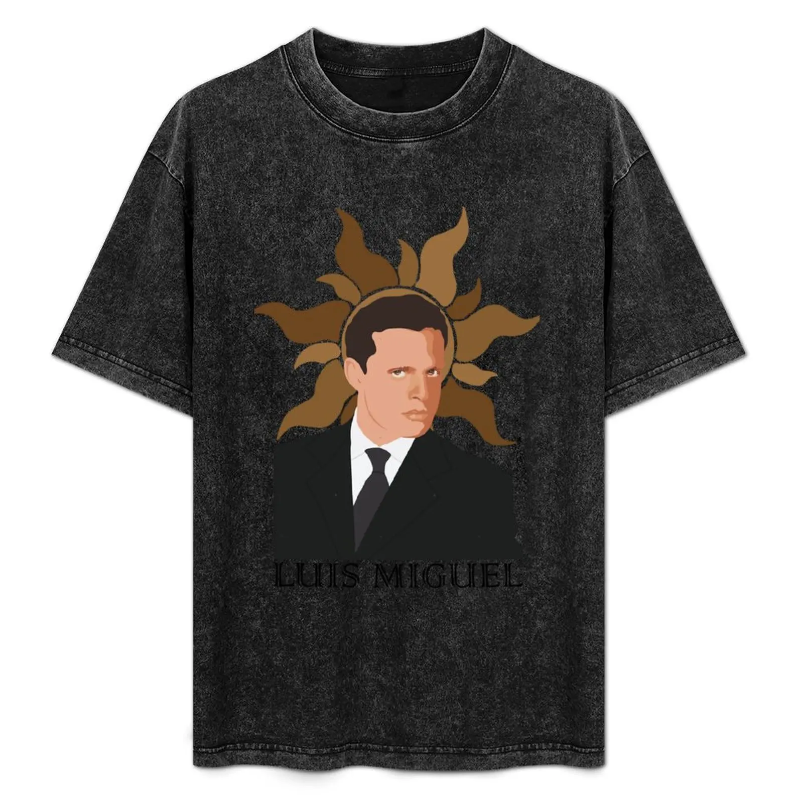Camiseta El Sol Luis Miguel, camiseta informal que combina con todo para hombre