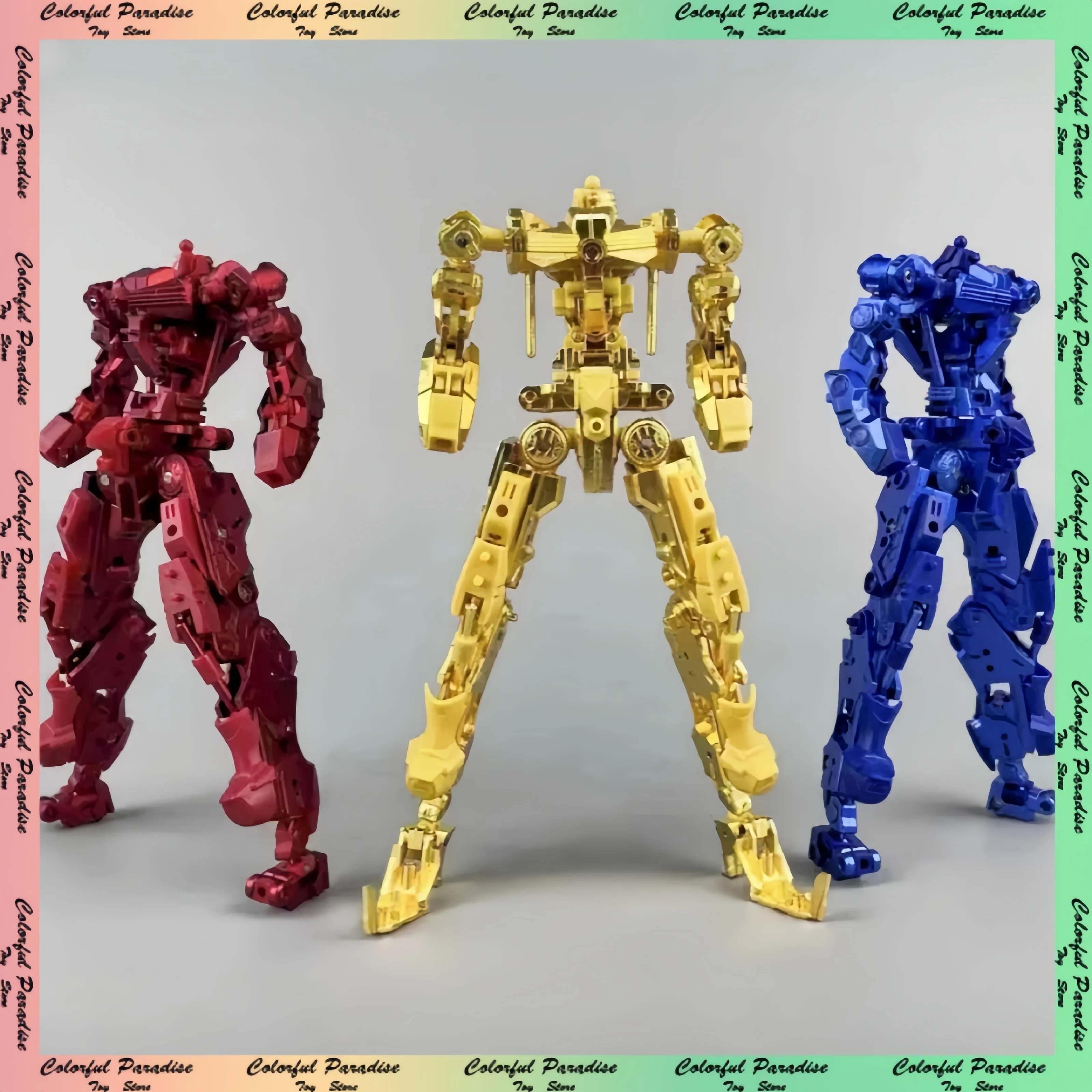 Daban 8806 8810 8812 8826 Assembled Model Red Blue Gold Alloy Skeleton Fitting Package Alloy Action Collection Figure Gifts Toys