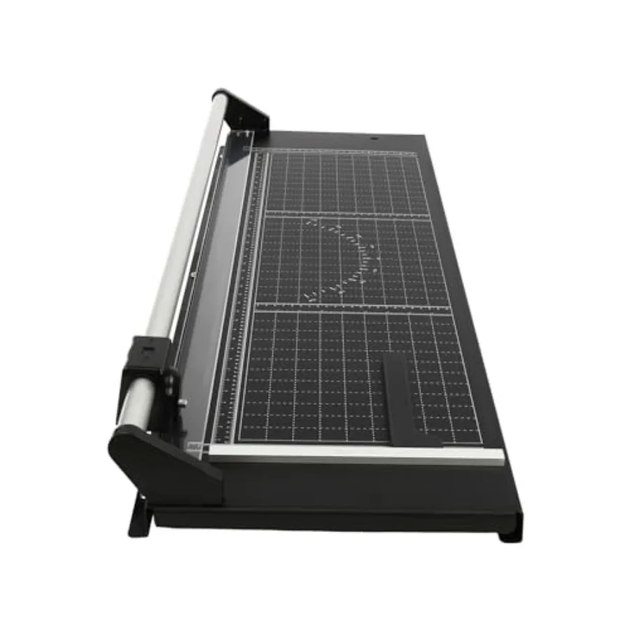 

36-дюймовый резак для бумаги, офисный триммер для бумаги с линейкой и запасными лезвиями, мощный прямой резак для картона форматов A3, A4, A5, фотографий