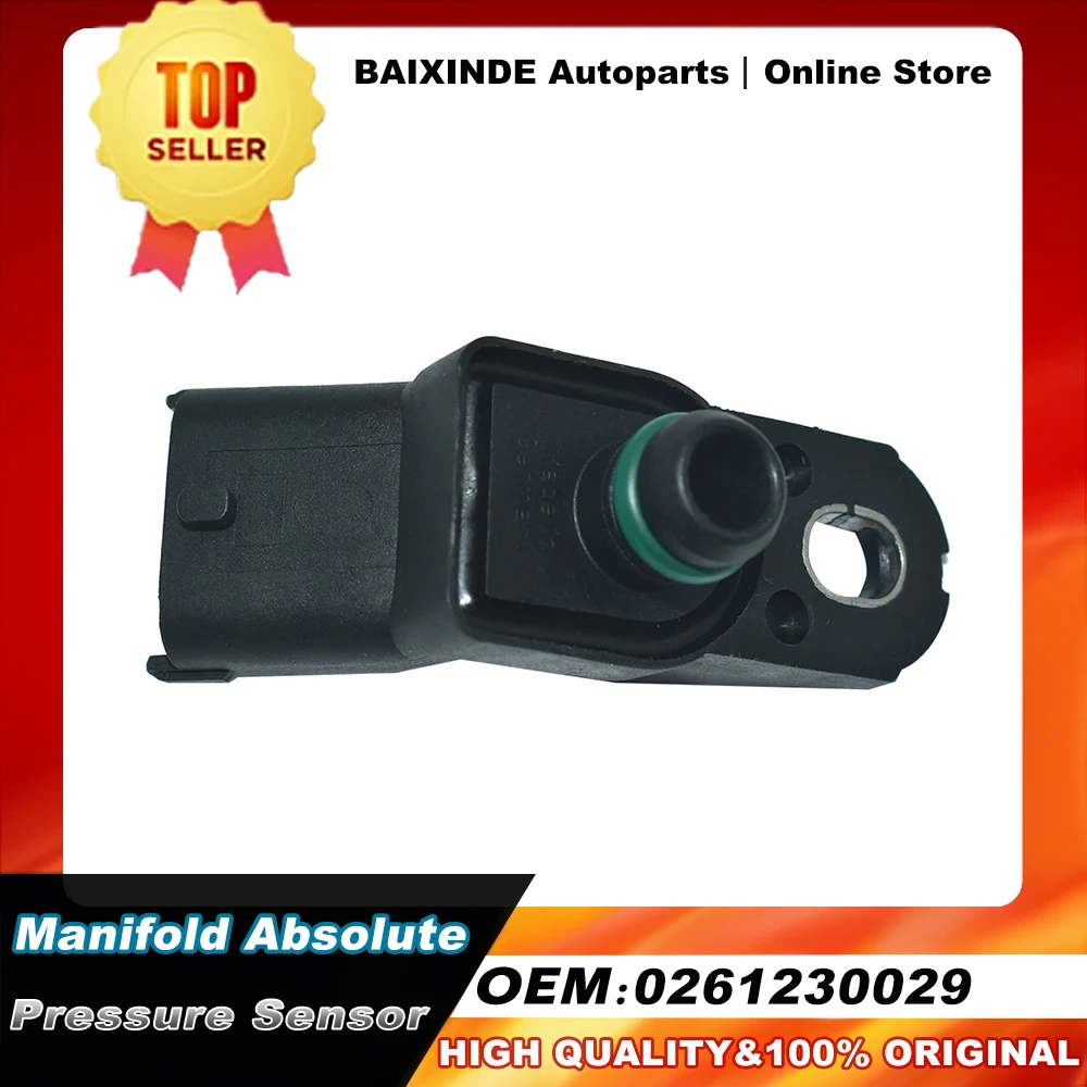 

1PCS Manifold Absolute Pressure Sensor 0261230029 For Volvo C70 S40 S60 S70 S80 V40 V70 XC70 Auto Accessories