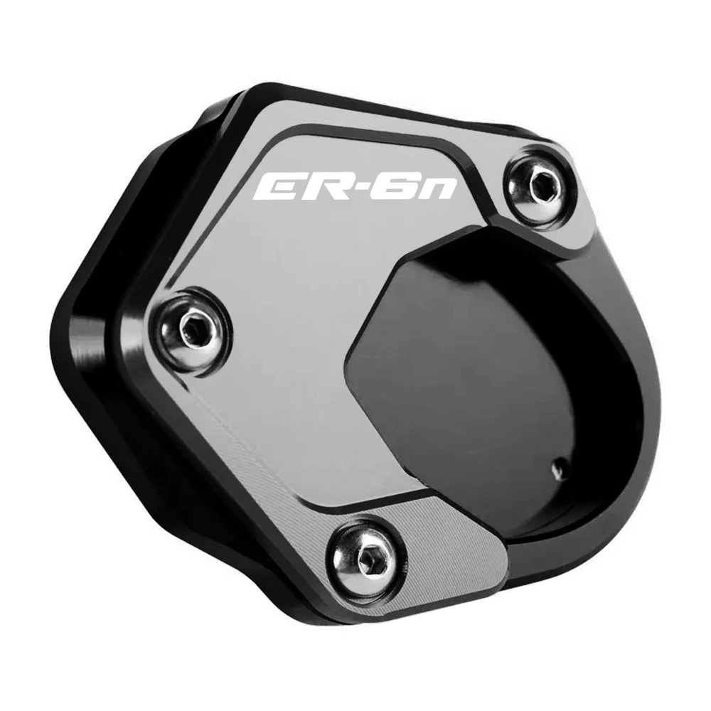 

For ER-6N ER6N 2012 2013 2014 Motorcycle Accessorie Kickstand Enlarge Side Stand Extension Support Pad