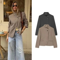 Women's Autumn Blazers Blouse 2026 New Fashion Young Women's Elegant Travel Holiday Jackets Spring Street Sarm Blazers Jackets