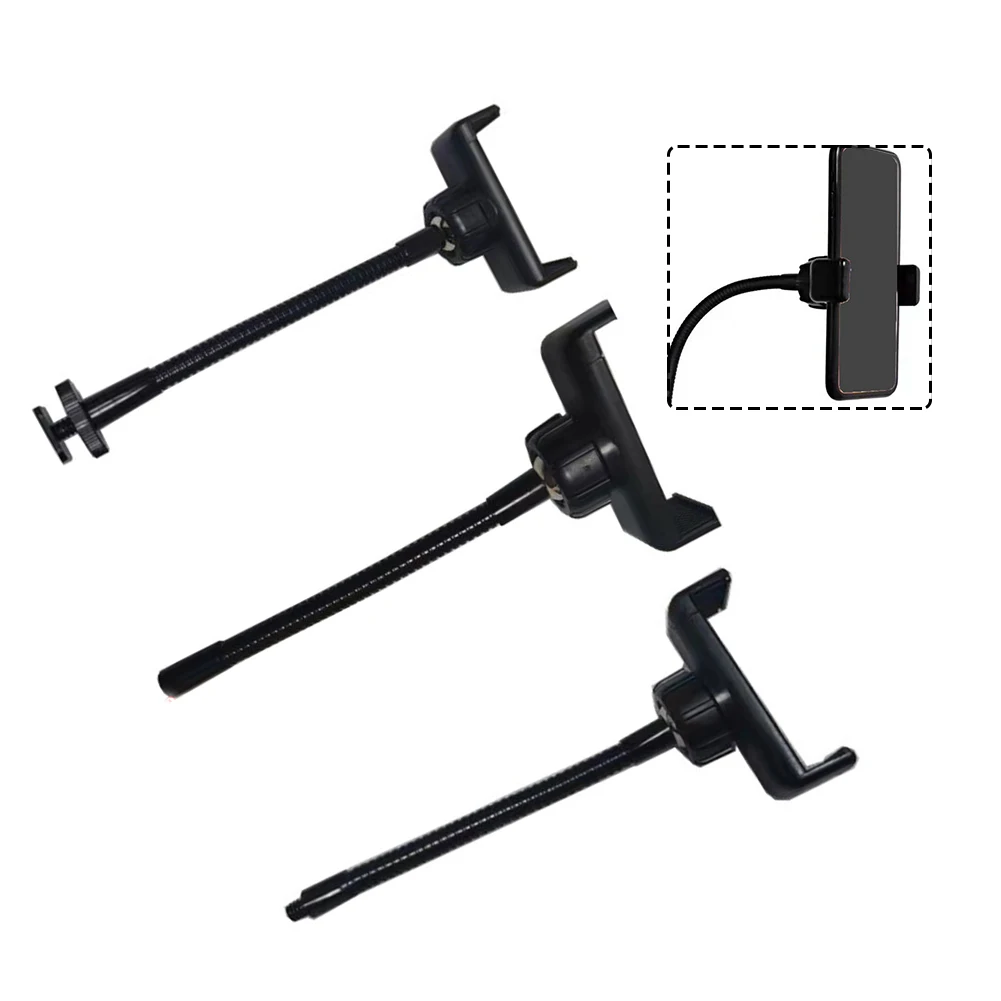

Flexible Hose Arm Cell Phone Clip Holder For Led Selfie Ring Lamp Replacement Kit 360 Degree Mount Mobile Phone Holder Clamp