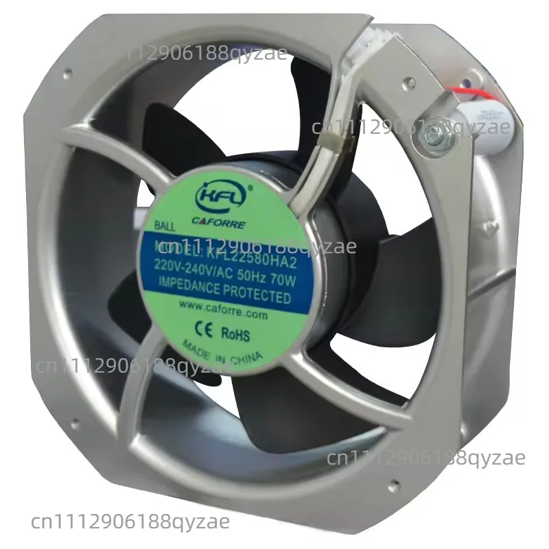 220V Industrial AC Cooling Fan 22580 Exhaust 22x22 Axial Flow Ventilator for Heat Dissipation in Electronics