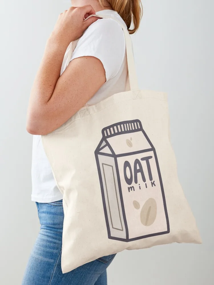 Oat Milk Tote Bag Big bag women large tote bag the tote