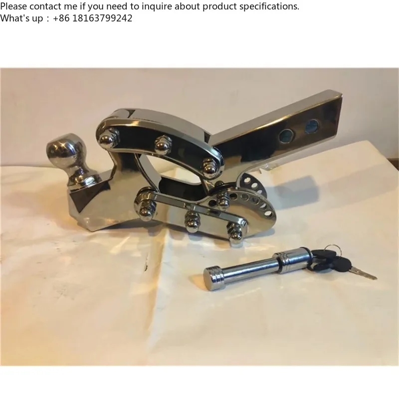 

Car Trailer Bar Square Mouth TrailerHook 304 Stainless Steel Adjustable Trailer Hook High And Low Lifting Adjustable Rogue Hook