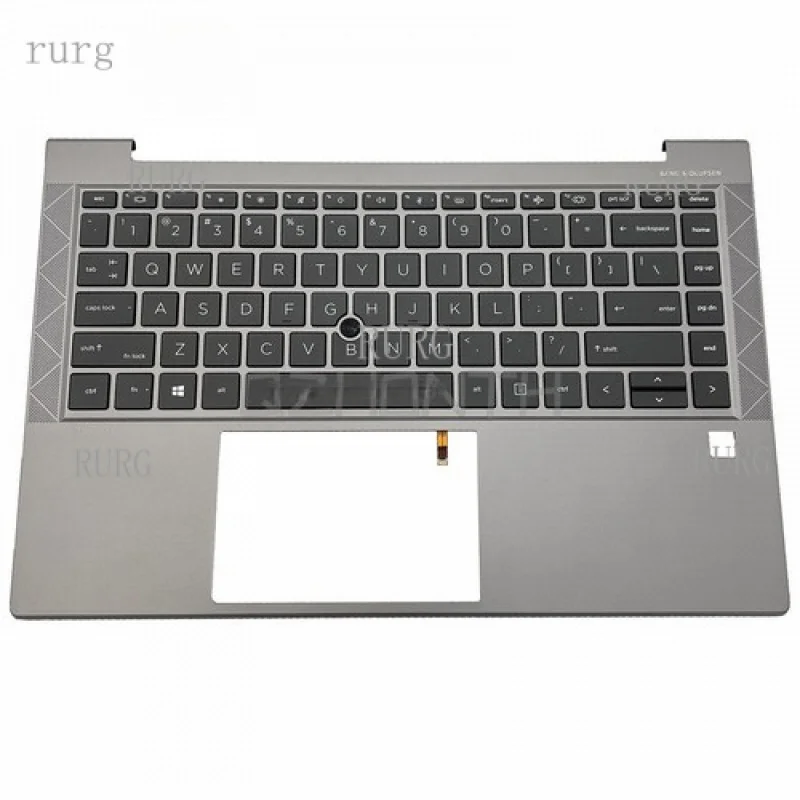 

L New For HP Zbook Firefly 14 G7 G8 Palmrest w/ US Backlit Keyboard M07137-001 14"