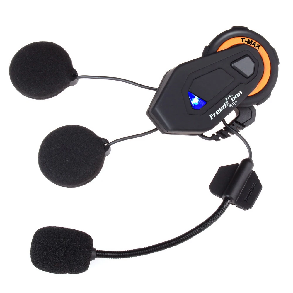 

T-max 1500m 6 Riders FM Radio Waterproof BT Motorcycle helmet intercom